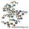 Д015-03 Irisk Стразы Swarovski Чехия голографические 50 шт