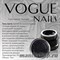 002P Vogue nails Гель-паста черная 7гр