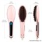 8235 Электрическая расческа-выпрямитель Fast Hair Straightener Розовая - фото 48456
