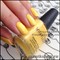 104 VINYLUX CND Bicycle Yellow (Ярко-желтый, плотный, с микроблестками) - фото 50038