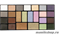 03942 Triumf Набор теней 25цветов Color Palette Eyeshadow 03 Бежево-серая гамма с голубыми и фиолетовыми оттенками - фото 60404