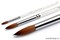 RuNail Кисть для акрила Red Sable Round NBR № 8