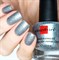 374 Sophin Лак для ногтей 12мл Glamour Серебристный металлик с микроблестками