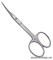 4125 Solinberg Ножницы для кутикулы 212-0021 заусеничные, серебристые