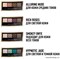 50269 Max Factor Тени для век и пудра для бровей (2в1) 4-цветные "Smokey Eye MATTE Drama Kit", тон 40 hypnotic jade - фото 98282